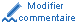 Modifier commentaire