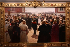 Réception par Alexandre III des syndics de volosts dans la cour du palais Petrovski (1886) - Ilya Repine