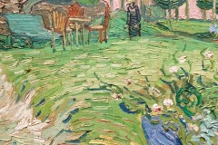 Le Jardin de Daubigny, détail  (Collection Rudolf Staechelin Suisse)